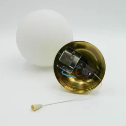 Online Pamono Brass Wall Light by E. R. Nele for Temde, Switzerland