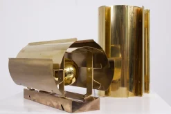 Hot Pamono Brass Wall Lights, Sweden, 1960s, Set of 2