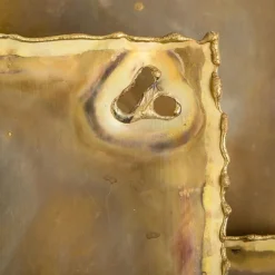 Clearance Pamono Brass Wall Sconce attributed to Holm Sorensen, 1960s