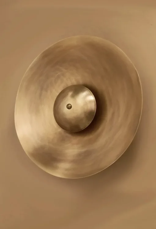 Best Pamono Brass Wall Sconce by Candas Design