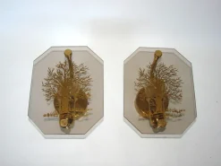 Online Pamono Brass Wall Sconce, 1980s