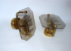 Online Pamono Brass Wall Sconce, 1980s