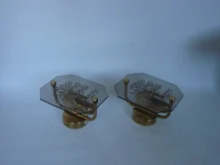 Online Pamono Brass Wall Sconce, 1980s