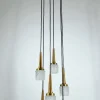 Online Pamono Brass-Plated Cascade Lamp by Staff Leuchten, Germany, 1960s