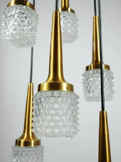 Online Pamono Brass-Plated Cascade Lamp by Staff Leuchten, Germany, 1960s