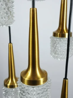 Online Pamono Brass-Plated Cascade Lamp by Staff Leuchten, Germany, 1960s
