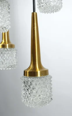 Online Pamono Brass-Plated Cascade Lamp by Staff Leuchten, Germany, 1960s