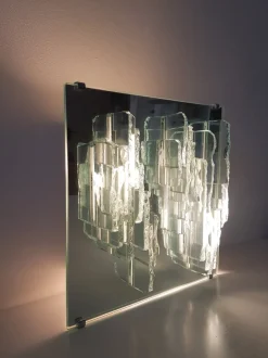 Clearance Pamono Breukrelief Wall Lamp by Willem Van Oyen for Raak Amsterdam, 1970s