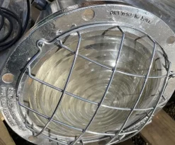 New Pamono British Army Light in Cast Aluminum and Cast Iron from Simplex Electric Company, 1940s