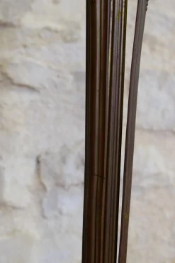 Best Pamono Bronze and Brass Floor Lamp, 1890s
