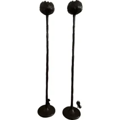 Discount Pamono Bronze Artichoke Floor Lamp by Diego Giacometti, France, 1980s