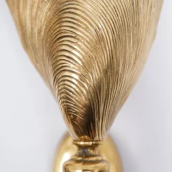 New Pamono Bronze Mussel Shell Sconces from Maison Jansen, 1970s, Set of 2