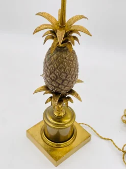 Discount Pamono Bronze Pineapple Table Lamp, 1960