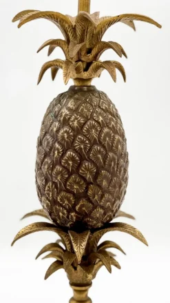 Discount Pamono Bronze Pineapple Table Lamp, 1960