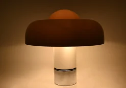 Outlet Pamono Brumbury Table Lamp attributed to Luigi Massoni for Guzzini, 1970s