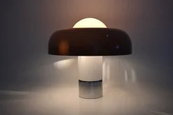 Outlet Pamono Brumbury Table Lamp attributed to Luigi Massoni for Guzzini, 1970s