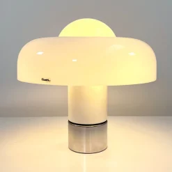 Discount Pamono Brumbury Table Lamp by Luigi Massoni for Guzzini, 1970s