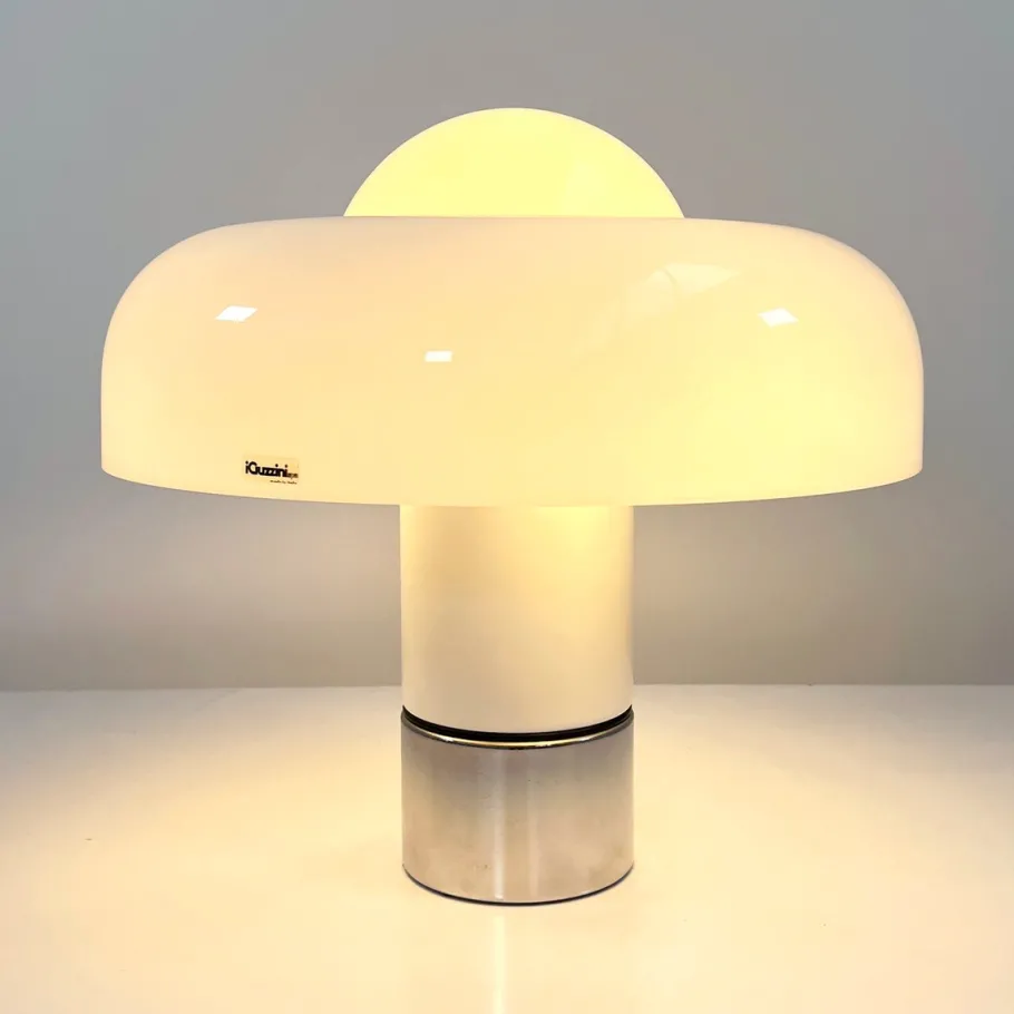 Discount Pamono Brumbury Table Lamp by Luigi Massoni for Guzzini, 1970s