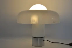 Discount Pamono Brumbury Table Lamp by Luigi Massoni for Guzzini, 1970s