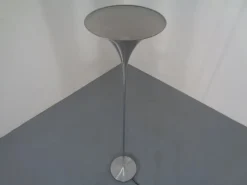 Sale Pamono Brush Finished Aluminium Tulip Uplight from Doria, 1960s