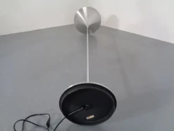 Sale Pamono Brush Finished Aluminium Tulip Uplight from Doria, 1960s