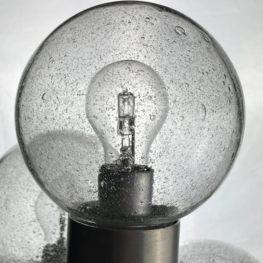 Hot Pamono Brushed Aluminum Floor Lamp, Italy, 1970s