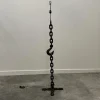 Discount Pamono Brutalist Cast Iron & Marine Chain Links Floor Lamp, France, 1960s