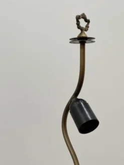 Discount Pamono Brutalist Cast Iron & Marine Chain Links Floor Lamp, France, 1960s