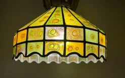 Clearance Pamono Brutalist Ceiling Lamp by Felipe Delfinger for Feders, 1970s