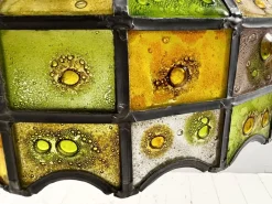 Clearance Pamono Brutalist Ceiling Lamp by Felipe Delfinger for Feders, 1970s