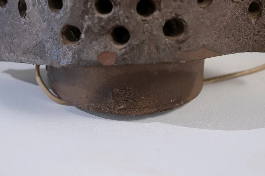 New Pamono Brutalist Ceramic Lamp, 1970s