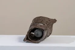 New Pamono Brutalist Ceramic Lamp, 1970s