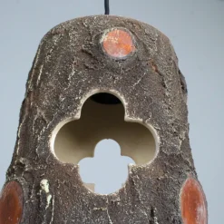 Online Pamono Brutalist Ceramic Pendant Light from Vallauris, France, 1950s