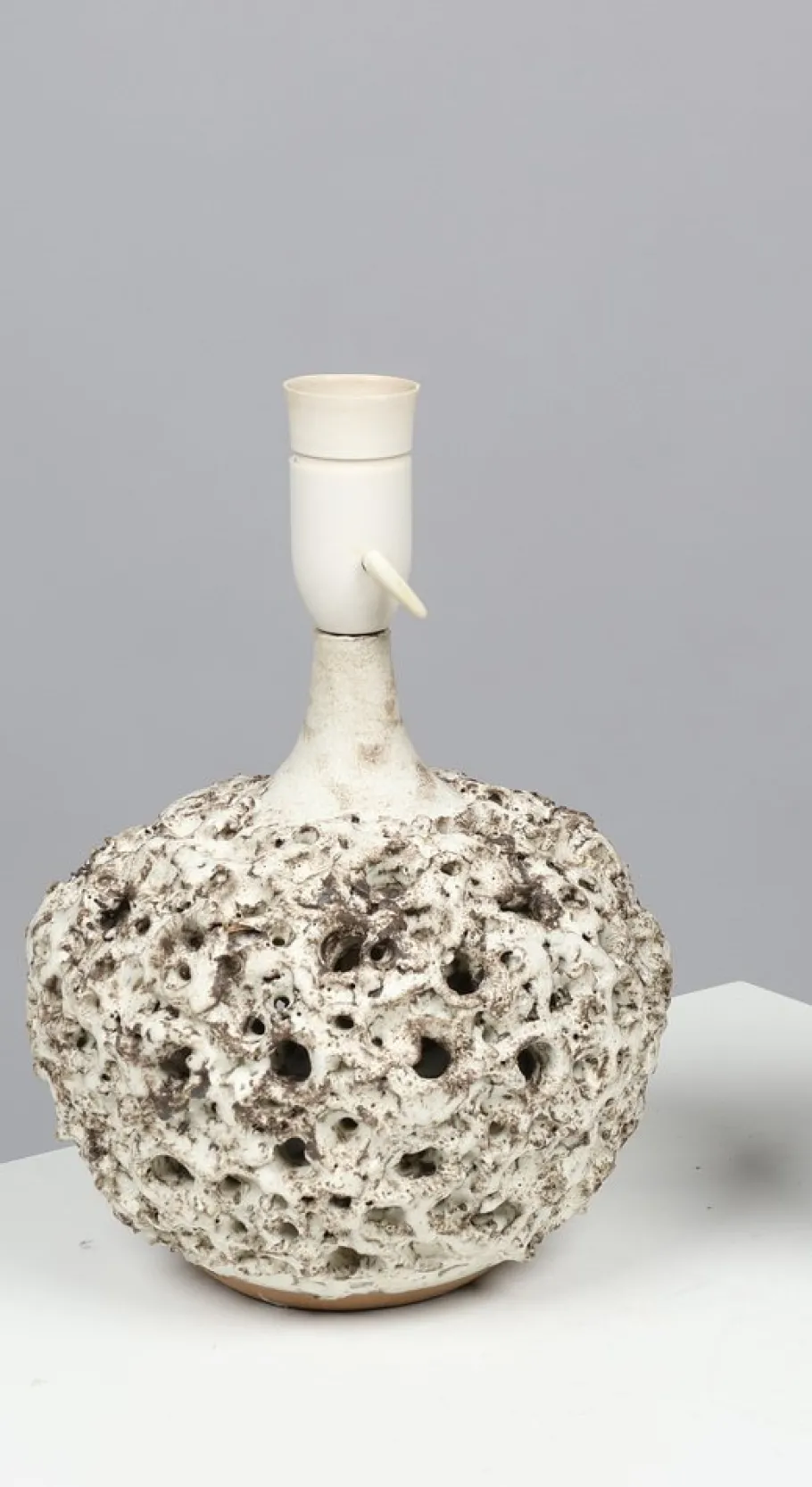 Outlet Pamono Brutalist Ceramic Table Lamp by Bodil Marie Nielsen, Denmark, 1960s