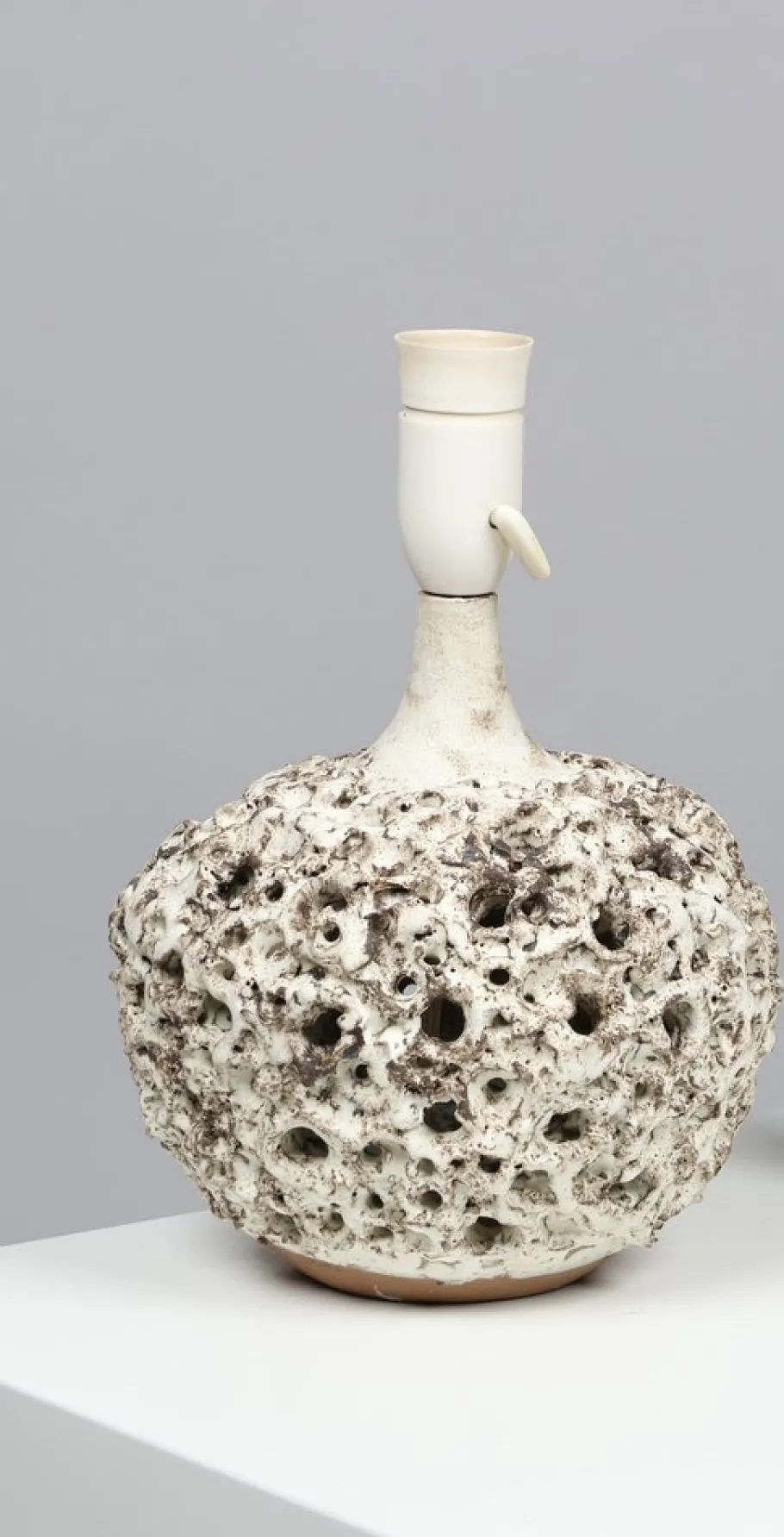 Outlet Pamono Brutalist Ceramic Table Lamp by Bodil Marie Nielsen, Denmark, 1960s