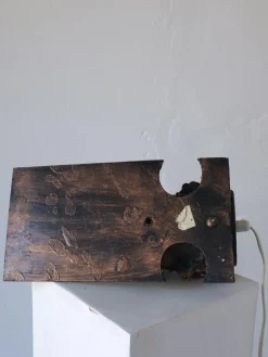 Sale Pamono Brutalist Ceramic Wall Sconce by Jouko Kytömaa, 1970s