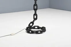 Sale Pamono Brutalist Chain Floor Lamp attributed to Franz West, 1980s