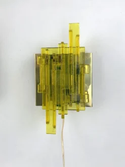 Discount Pamono Brutalist Danish Wall Lamps by Claus Bolby for Cebo Industri, 1970s, Set of 2