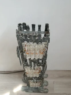 Best Pamono Brutalist Floor Lamp attributed to Albano Poli for Poliarte, 1970s