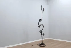 New Pamono Brutalist Floor Lamp by Salvino Marsura, 1970s