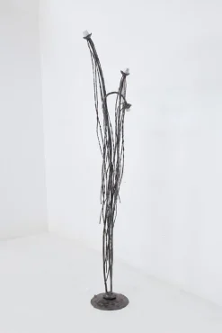 Hot Pamono Brutalist Floor Lamp by Salvino Marsura, 1970s