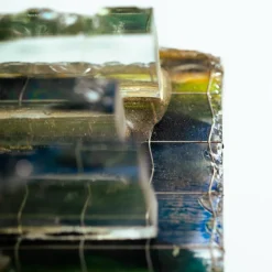 Sale Pamono Brutalist Glass Wall Sconce by Chartres Raak, 1960s