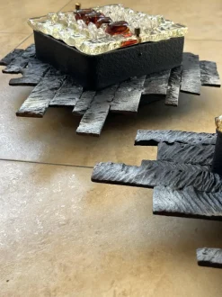 Hot Pamono Brutalist Murano Glass Wall Lamps by Albano Poli for Poli Arte, 1970s, Set of 2