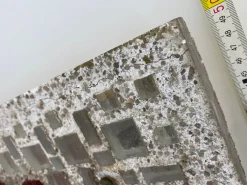 Discount Pamono Brutalist Style Glass Object/Wall Lamp in Exposed Concrete attributed to Christof Krüger for Franz Lehmann Berlin Weißensee Glass Workshops, 1970s