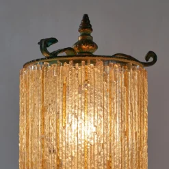 Discount Pamono Brutalist Table Lamp in Murano Glass from Biancardi & Jordan, Verona, 1950s