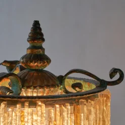 Discount Pamono Brutalist Table Lamp in Murano Glass from Biancardi & Jordan, Verona, 1950s