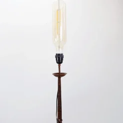Best Pamono Brutalist Wrought Iron Floor Lamp