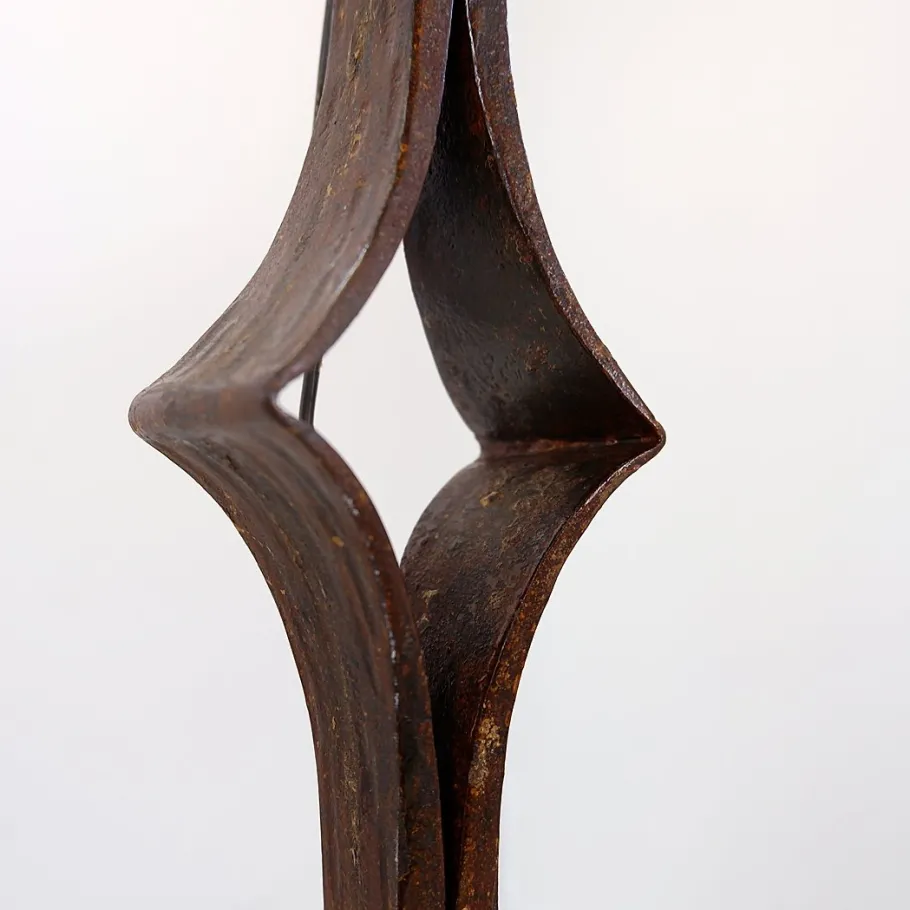 Best Pamono Brutalist Wrought Iron Floor Lamp