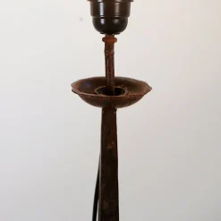 Best Pamono Brutalist Wrought Iron Floor Lamp