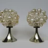 Pamono Bubble Glass Table Lamps by Helena Tynell for Limburg, 1960s, Set of 2